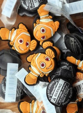 海底总动员小丑鱼尼莫  jibbitz 洞洞鞋鞋花 儿童鞋扣 卡通装饰扣