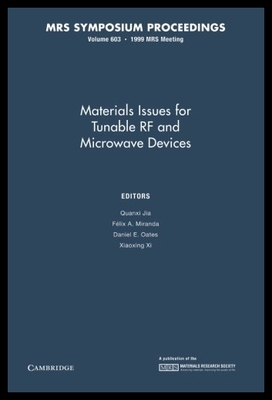 【预售】Materials Issues for Tunable RF and Microwave Dev