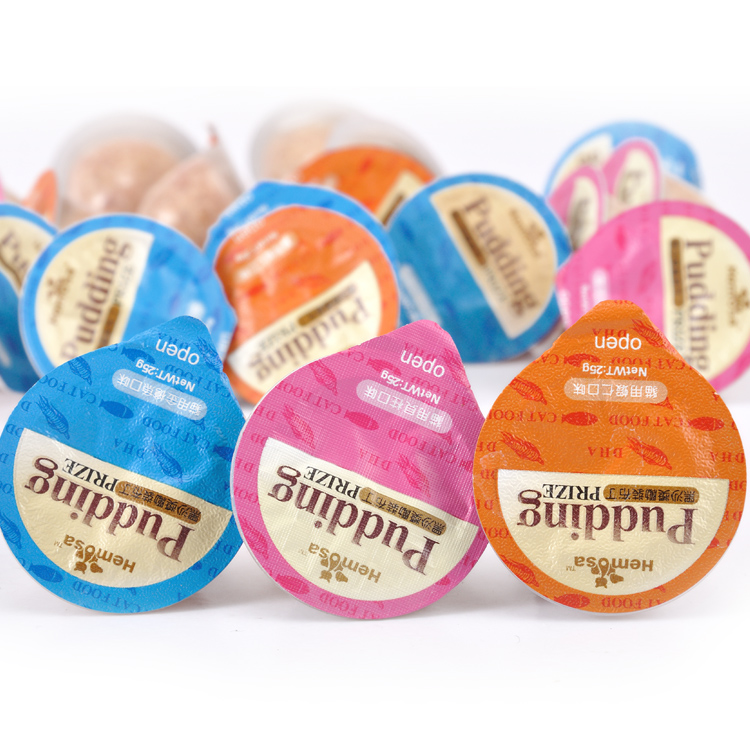 猫零食原包装Hemosa黑沙聪明猫布丁小罐头金枪鱼等3口味9个包邮