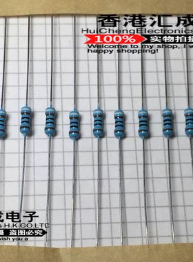 910欧姆 910OHM 910R 0.25W 1/4W 1% 金属膜电阻 原装 100个4