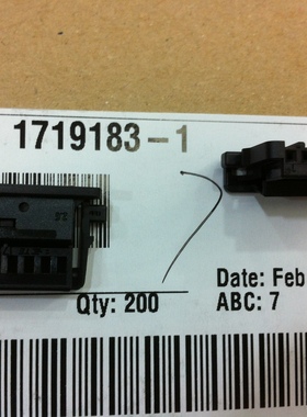 1719183-1 泰科/安普 TE/AMP 8P连接器外壳 护套 进口原装正品