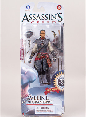 全场特价包邮 麦克法兰 刺客信条 艾德琳 AVELINE 正版人偶