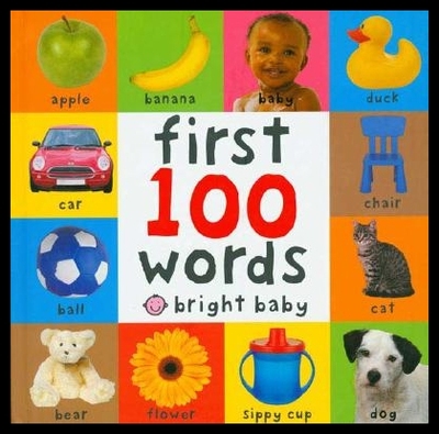 英文原版First 100 Words宝宝的一百个单词纸板书