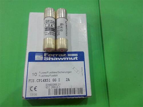 进口熔断器保险丝陶瓷 14X51MM GOULD 正品 2A 690V 120KA gl-gG