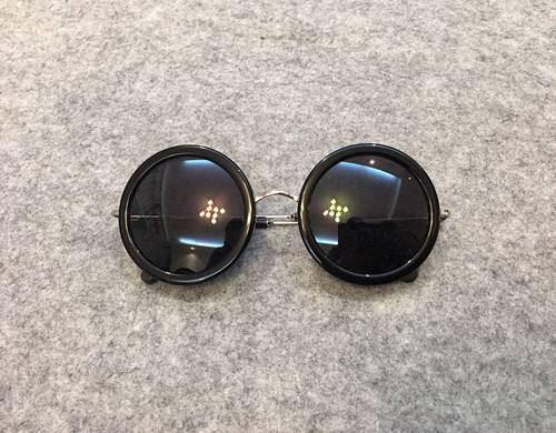 墨镜美国黑色复古风太阳镜