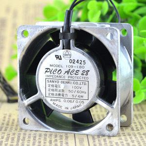 山洋 San Ace60 109-180 100V 6028 6CM 5/4W 0.06/0.05A风扇