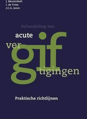【预订】Behandeling Van Acute Vergiftigingen