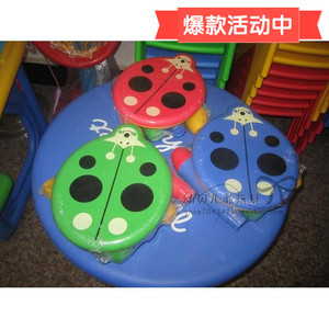 幼儿园专用塑料凳子七星瓢虫凳卡通儿童凳子动物塑料凳
