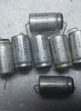 RIFA 力发 PEG124系列 25V 470UF 轴向发烧电容