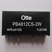 Otte宽电压18-72V输入 输出12V DCDC隔离电源模块 PB4812CS-2W