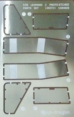 2a6坦克炮塔杂物蚀刻片