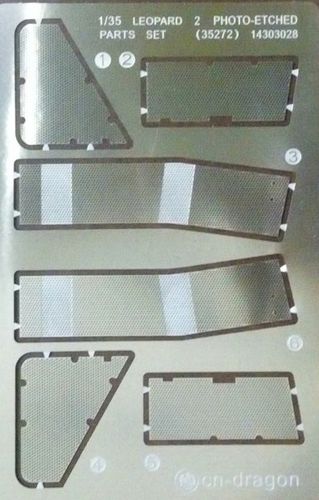 2a6坦克炮塔杂物蚀刻片