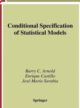 【预售】Conditional Specification of Statistical Models