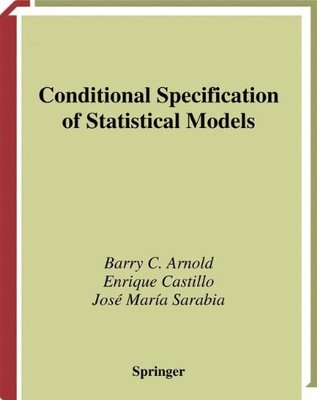 【预售】Conditional Specification of Statistical Models