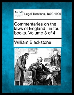 【预售】Commentaries on the Laws of England: I
