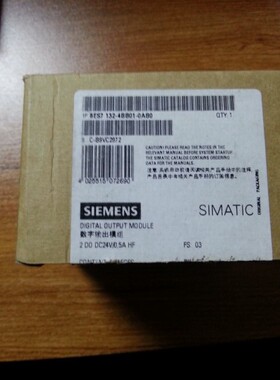 全新 西门子ET200S 6ES7 132-4BB01-0AB0  现货