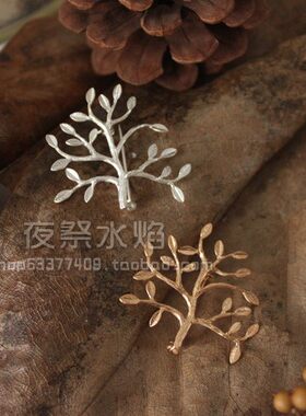 火树银花亚光日韩风淑女丝巾扣