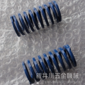 。合金钢蓝色轻负荷TL60x125模具压缩矩形弹簧 厂家直销现货