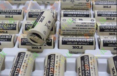 全新 原装 FDK CR17335SE(3V) 3V 锂电池 带3极焊脚