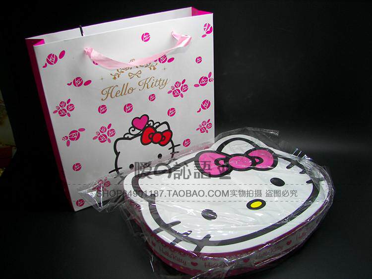 包装批hello kitty月饼盒23格巧克力DIY大号手工费列罗配套袋子
