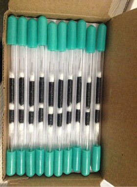 酸性硅胶采样管 200/100mg CS2溶剂解析型 有毒气体采样吸附管