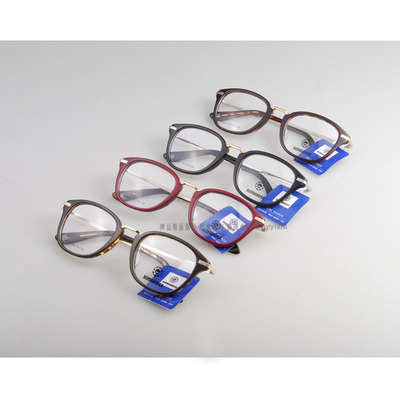 复古全框板材防蓝光眼睛金属镜腿