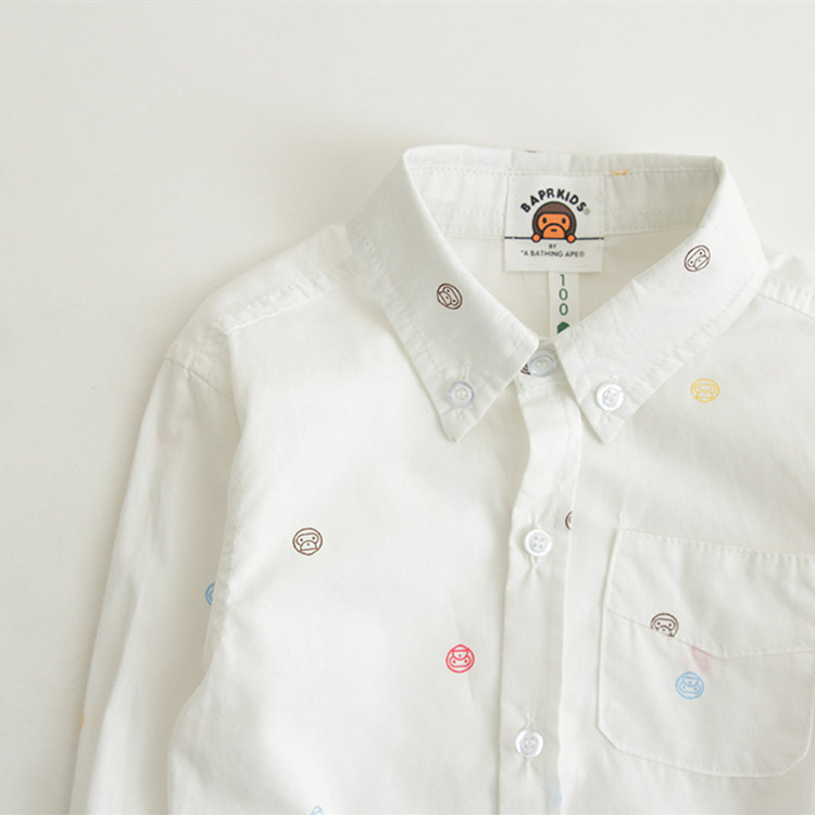 Chemise garcon à manche longue - Ref 2076099 Image 1