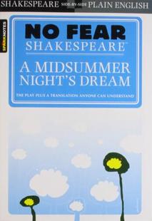 Fear Dream 英文原版 Shakespeare 进口原版 Night 古英语代英语对照 Midsummer 别怕莎士比亚：仲夏夜之梦