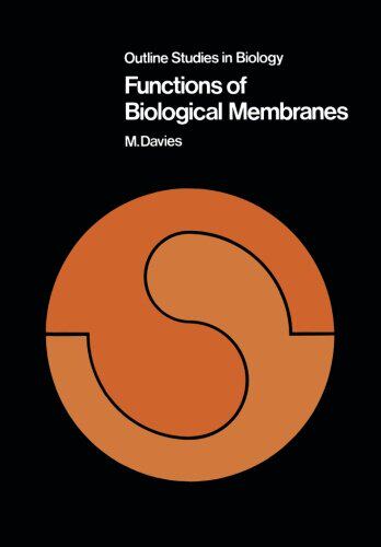 【预订】Functions of Biological Membranes