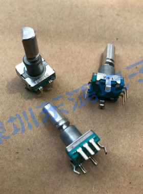 POSTEC韩国EC11型车载编码器开关30定位15脉冲轴长20MM行程1.5MM