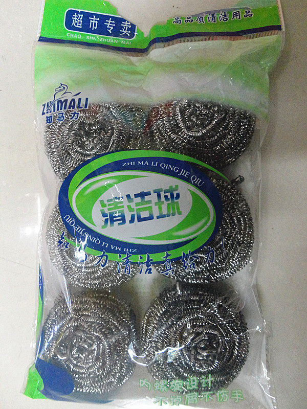 6个装不锈钢钢丝球 包邮大号 钢丝球/钢丝刷