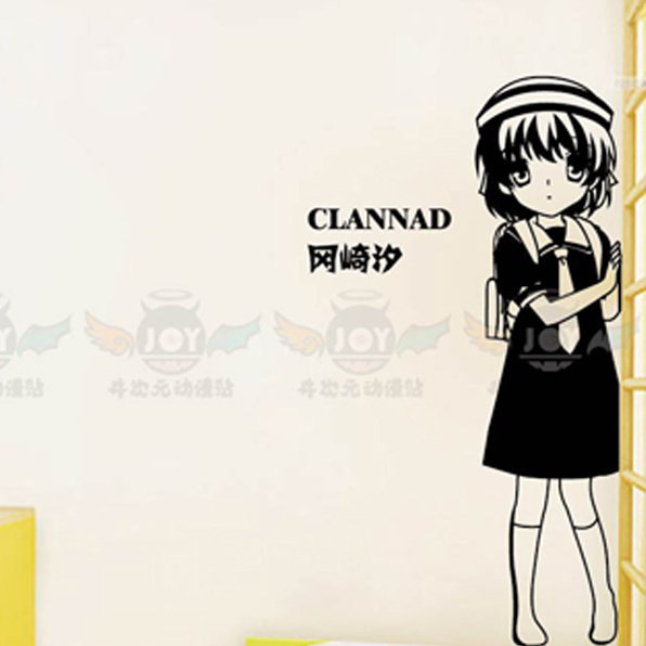 clannad 冈崎汐 周边 海报 墙贴 车贴 痛贴 壁纸 壁贴 宿舍装饰