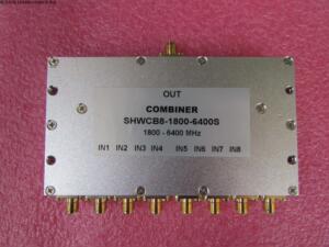 1800-6400MHz 10W SMA RF 射频同轴8路 八合一合路器 频率可定制