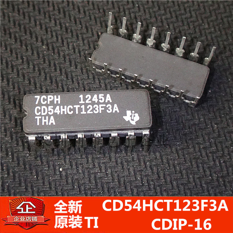 现货 CD54HCT123F3A  陶瓷 CDIP-16  全新原装