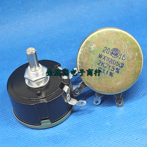 单圈线绕电位器WX112(050) 2.2k 2k2 WX050 5% 调速变频器 原装