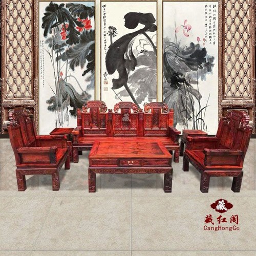 厂家直销，材质保真。精选用料，象头如意沙发，款式经典.居家实用收藏佳品。有意者可联系客服，亦可致电罗生18107800802详谈