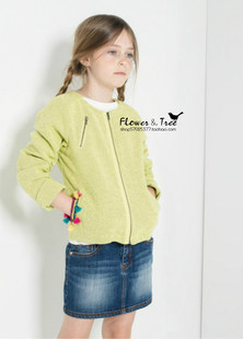 国内现货】西班牙m家女童装正品休闲开衫外套130-140cm