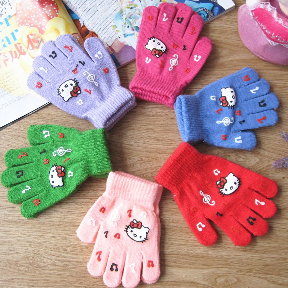 Gants pour fille - Ref 2150609 Image 1