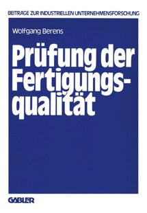 【预售】Prufung Der Fertigungsqualitat: Entscheidungsm...