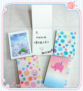 便签本四方伙伴144K/100页米黄纸便签本竖翻记事本无格空白纸