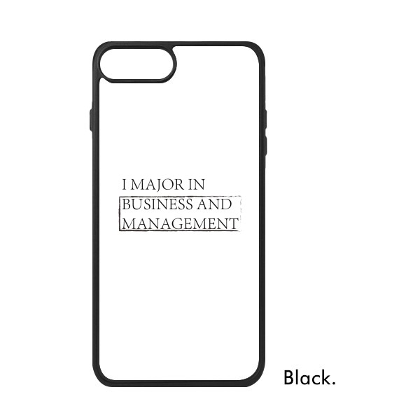 适用于iPhone我主修商管短句Xr手机壳max保护套678plus硅胶11