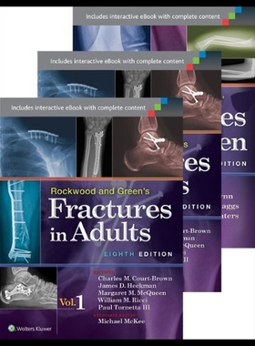 【预售】Rockwood and Green's Fractures in Adults and Chil