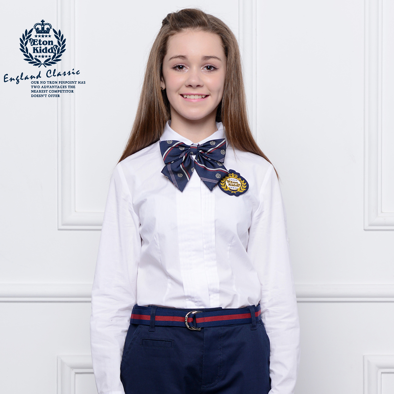 Chemise fille ETONKIDD à manche longue - Ref 2086195 Image 1