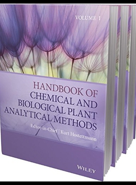 【预售】Handbook of Chemical and Biological Plant Analyti