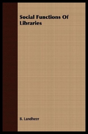【预售】Social Functions of Libraries