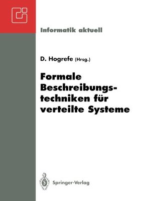 【预订】Formale Beschreibungstechniken Fur V...