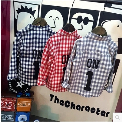 Chemise garcon à manche longue - Ref 2074046 Image 1