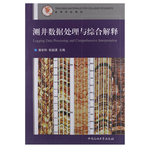 测井数据处理与综合解释 雍世和 张超谟  高等学校教材 内附大图 石油大学出版社