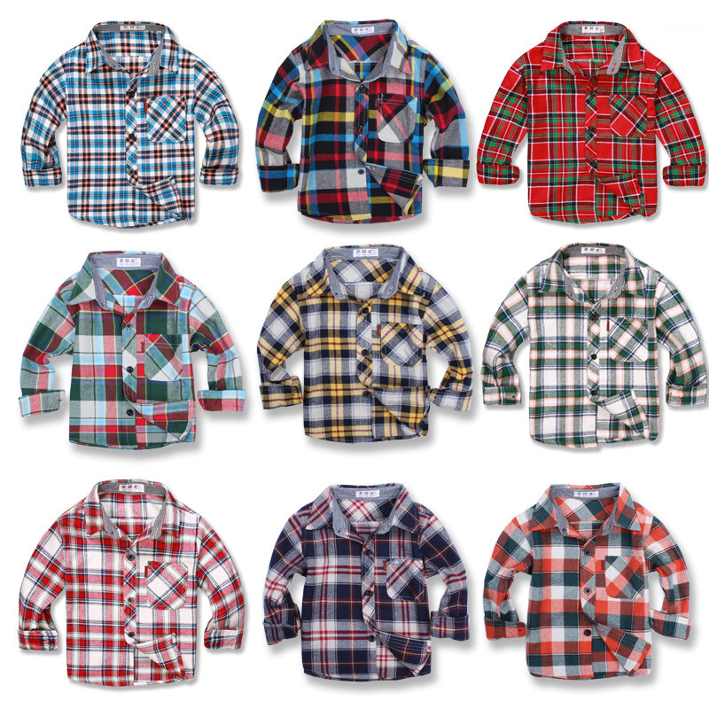 Chemise garcon à manche longue - Ref 2075142 Image 1