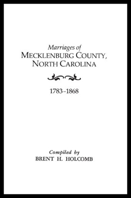 【预售】Marriages of Mecklenburg County, North